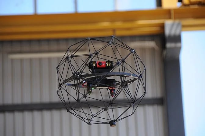 Professional indoor outlet drone